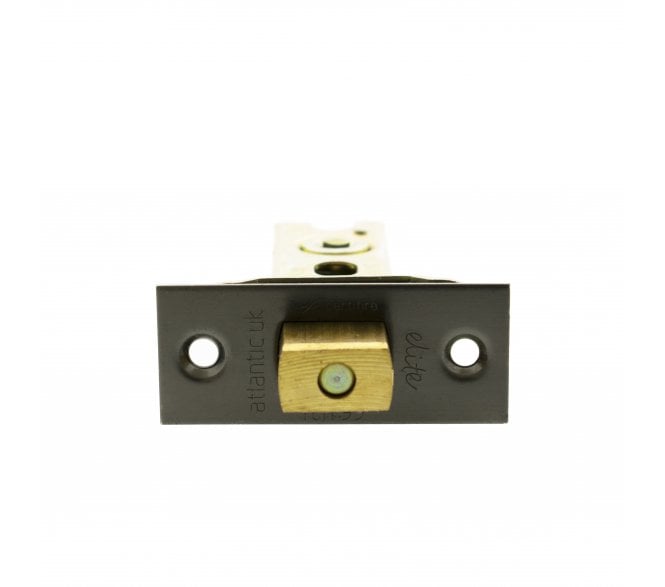 Atlantic CE Fire Rated Tubular Bathroom Deadbolts - Black Nickel