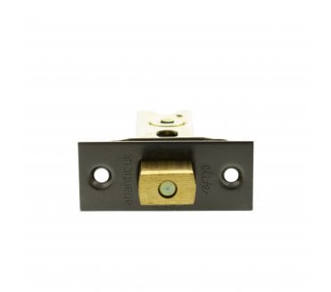 Atlantic CE Fire Rated Tubular Bathroom Deadbolts - Black Nickel
