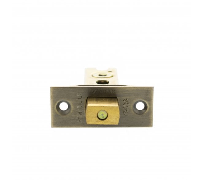 Atlantic CE Fire Rated Tubular Bathroom Deadbolts - Matt Antique Brass
