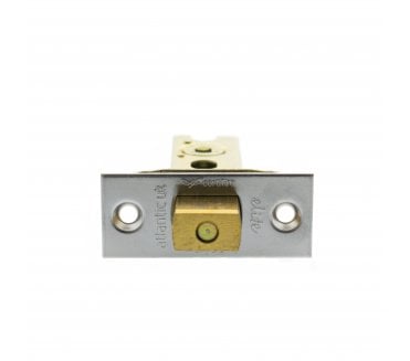 Atlantic CE Fire Rated Tubular Bathroom Deadbolts - Polished Chrome