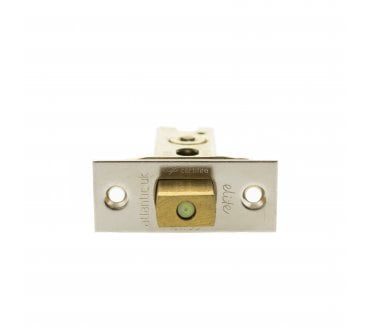Atlantic CE Fire Rated Tubular Bathroom Deadbolts - Polished Nickel