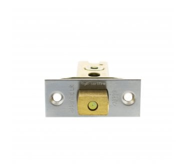 Atlantic CE Fire Rated Tubular Bathroom Deadbolts - Satin Chrome