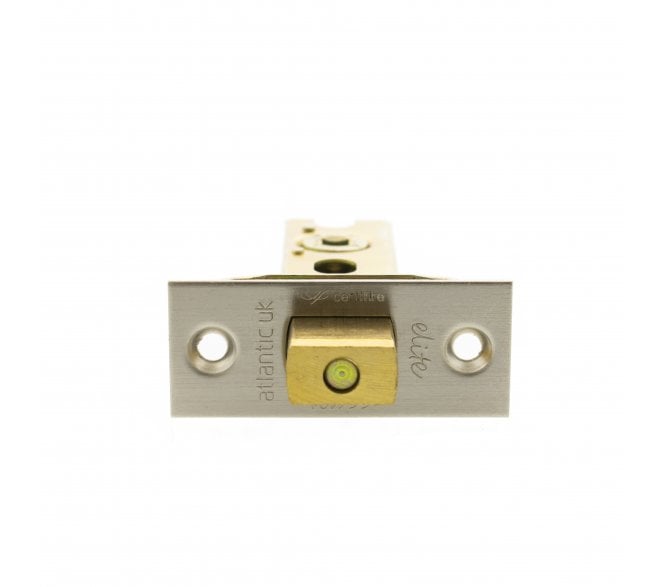 Atlantic CE Fire Rated Tubular Bathroom Deadbolts - Satin Nickel