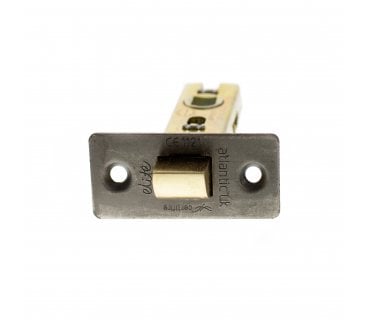 Atlantic CE Fire Rated Tubular Mortice Latches - Distressed Silver