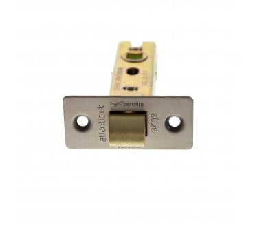 Atlantic CE Fire Rated Tubular Mortice Latches - Gun Metal Grey