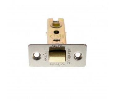 Atlantic CE Fire Rated Tubular Mortice Latches - Polished Nickel