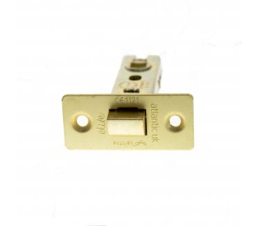 Atlantic CE Fire Rated Tubular Mortice Latches - Satin Brass
