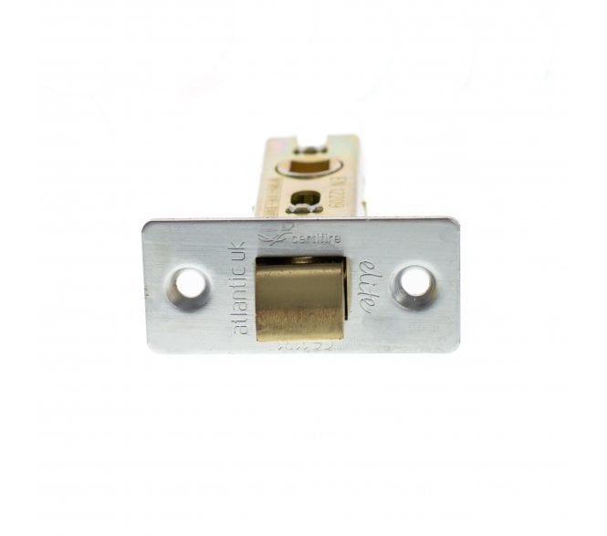 Atlantic CE Fire Rated Tubular Mortice Latches - Satin Chrome