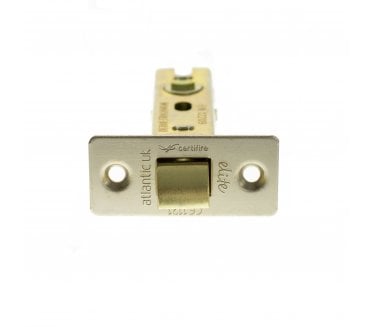 Atlantic CE Fire Rated Tubular Mortice Latches - Satin Nickel
