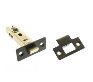 Atlantic CE Fire Rated Tubular Mortice Latches - Urban Dark Bronze