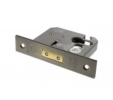 Atlantic Euro Profile Mortice Deadlocks - Matt Antique Brass