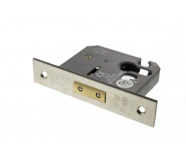 Atlantic Euro Profile Mortice Deadlocks - Polished Nickel