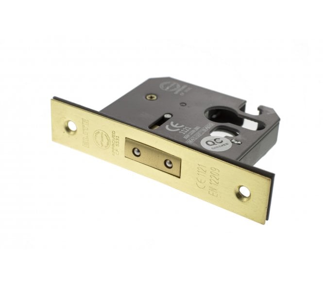 Atlantic Euro Profile Mortice Deadlocks - Satin Brass