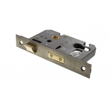 Atlantic Euro Profile Mortice Sashlocks - Matt Antique Brass