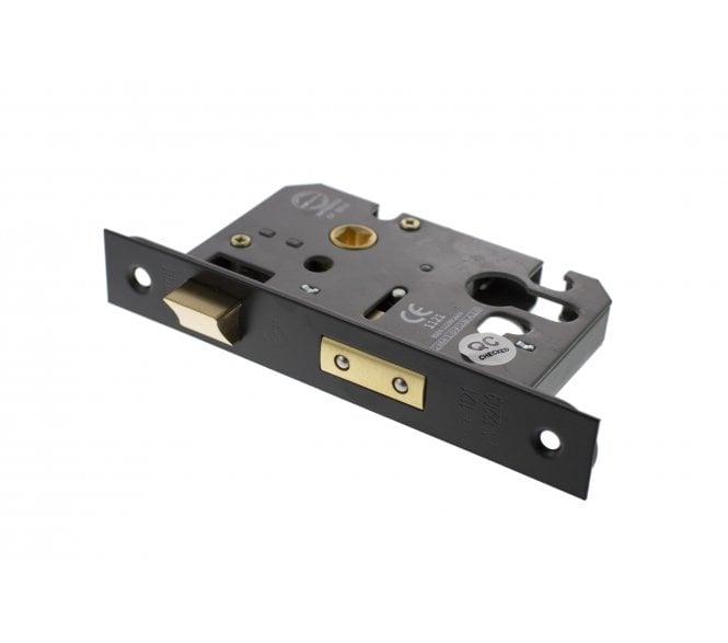 Atlantic Euro Profile Mortice Sashlocks - Matt Black