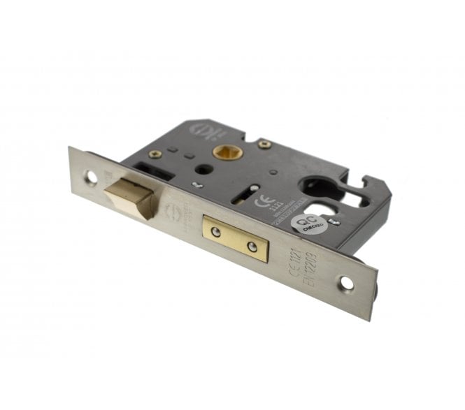 Atlantic Euro Profile Mortice Sashlocks - Satin Nickel