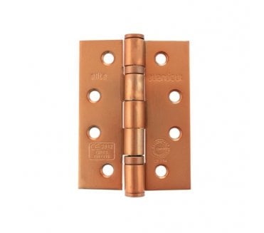 Atlantic Grade 13 Ball Bearing Hinges 102x76mm Fire Rated - Satin Copper (Pair)