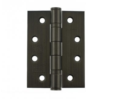 Atlantic Grade 13 Ball Bearing Hinges 102x76mm Fire Rated - Urban Bronze (Pair)