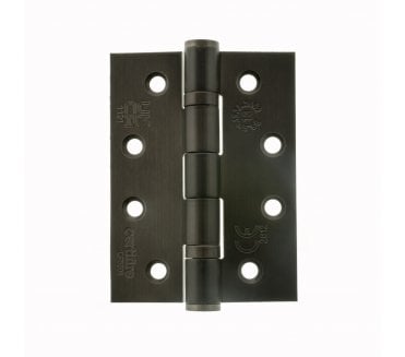 Atlantic Grade 13 Ball Bearing Hinges 102x76mm Fire Rated - Urban Dark Bronze (Pair)