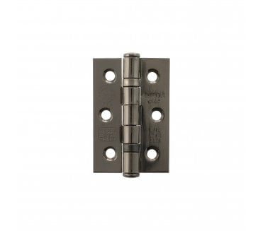 Atlantic Grade 7 Ball Bearing Hinges 76x51mm - Black Nickel (Pair)