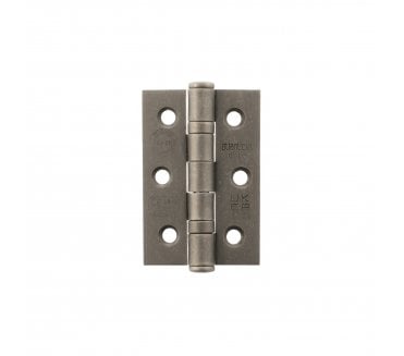 Atlantic Grade 7 Ball Bearing Hinges 76x51mm - Distressed Silver (Pair)