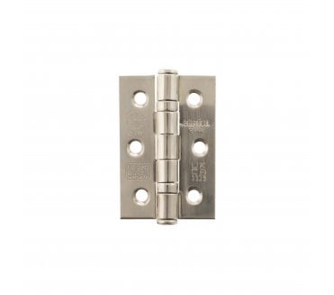 Atlantic Grade 7 Ball Bearing Hinges 76x51mm - Polished Nickel (Pair)