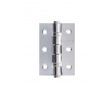 Atlantic Grade 7 Ball Bearing Hinges 76x51mm - Polished Stainless Steel (Pair)