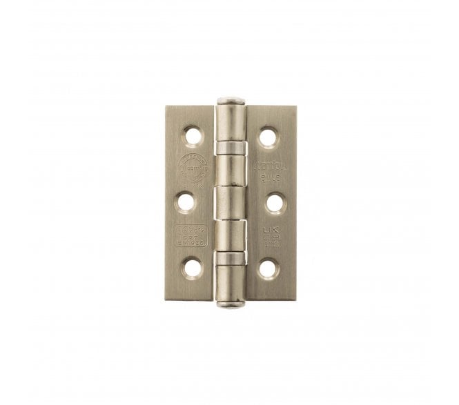 Atlantic Grade 7 Ball Bearing Hinges 76x51mm - Satin Nickel (Pair)