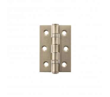Atlantic Grade 7 Ball Bearing Hinges 76x51mm - Satin Nickel (Pair)