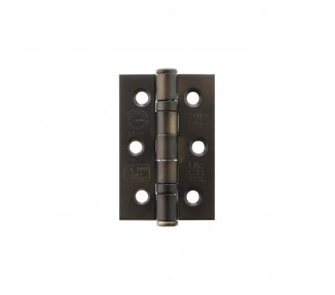 Atlantic Grade 7 Ball Bearing Hinges 76x51mm - Urban Dark Bronze (Pair)