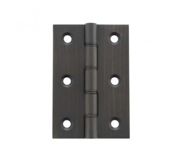 Atlantic Hardware Elite 76mm Washered Hinges (Pair) - Urban Dark Bronze