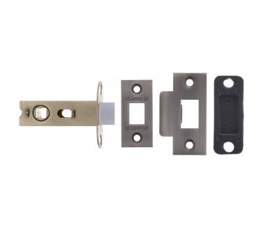 Atlantic Heavy Duty Tubular Mortice Latches - Gun Metal Grey