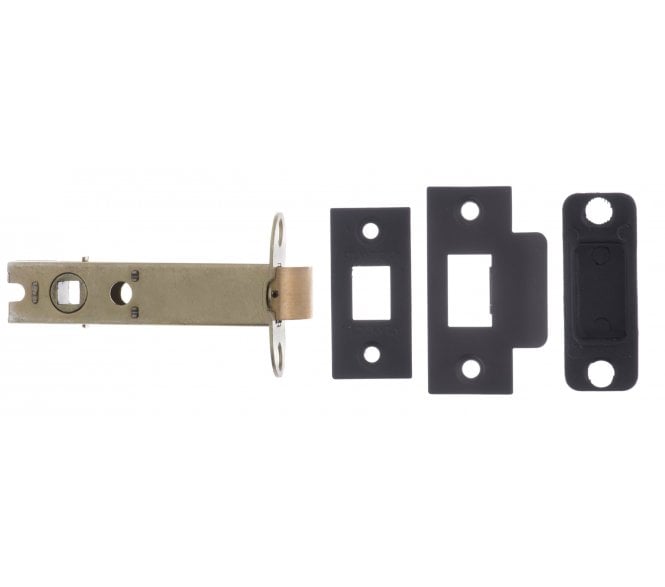 Atlantic Heavy Duty Tubular Mortice Latches - Matt Black