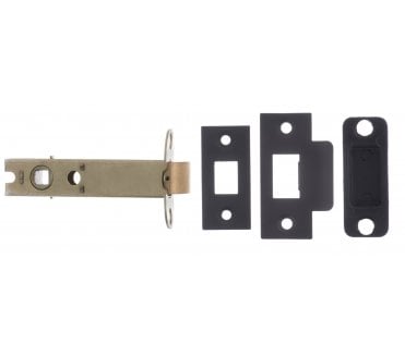 Atlantic Heavy Duty Tubular Mortice Latches - Matt Black
