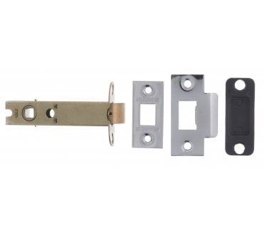 Atlantic Heavy Duty Tubular Mortice Latches - Polished Chrome
