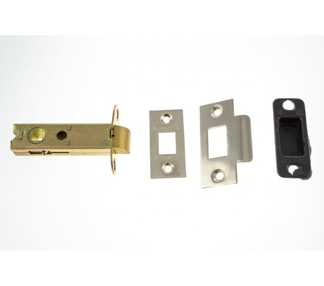 Atlantic Heavy Duty Tubular Mortice Latches - Polished Nickel