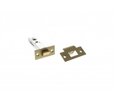 Atlantic Heavy Duty Tubular Mortice Latches - Satin Brass