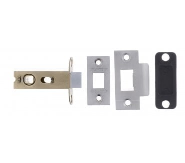 Atlantic Heavy Duty Tubular Mortice Latches - Satin Chrome