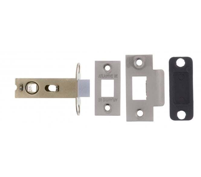 Atlantic Heavy Duty Tubular Mortice Latches - Satin Nickel