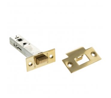 Atlantic Heavy Duty Tubular Mortice Latches - Unlacquered Brass