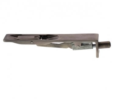 Atlantic Lever Action Flush Bolt - 150x19mm - Matt Gun Metal
