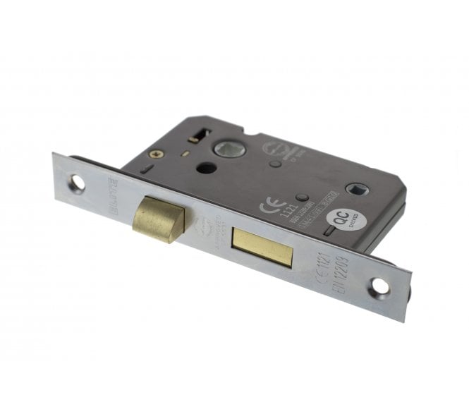 Atlantic Mortice Bathroom Locks - Satin Chrome