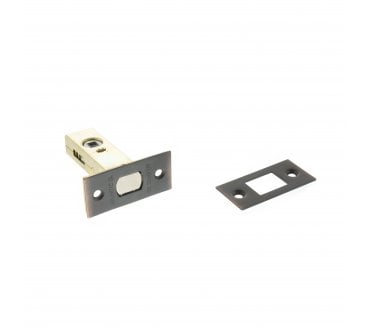 Atlantic Tubular Bathroom Deadbolts - Antique Copper