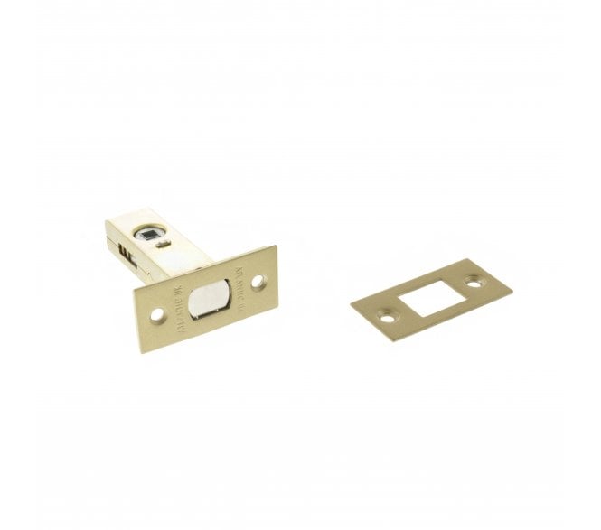 Atlantic Tubular Bathroom Deadbolts - Satin Brass