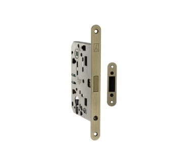 Bonaiti Polaris 2XT Magnetic Euro Profile Sashlock - Matt Antique Brass