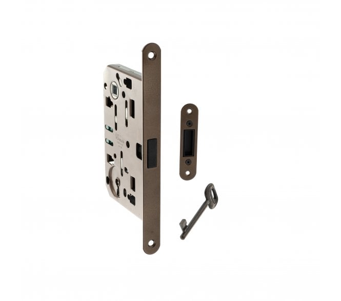 Bonaiti Polaris 2XT Magnetic Standard Keyhole Sashlock - Matt Bronze