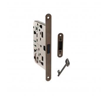 Bonaiti Polaris 2XT Magnetic Standard Keyhole Sashlock - Matt Bronze