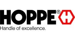 Hoppe Hoppe Tokyo Multipoint Lock Handle Set 92mm centres - Silver Aluminium