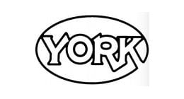 York York YKSL 3-Lever Mortice Sashlock & Keys - Satin Brass