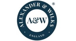 Alexander & Wilks A&W AW740BL Eden Solid Brass Shelf Bracket - Matt Black